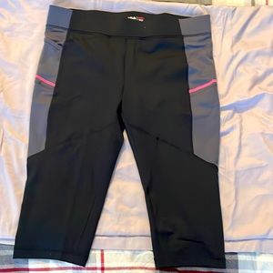 Fila spandex Capri. Never worn. Smoke free home
